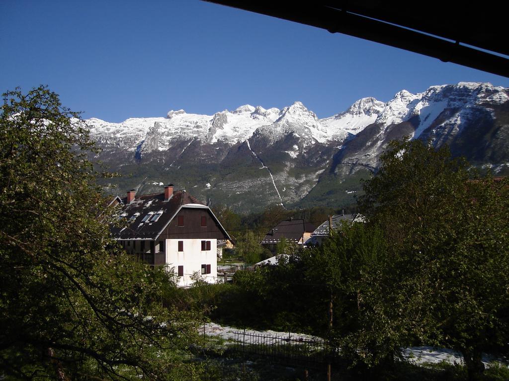 Apartment Veduta Bovec Esterno foto